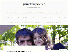 Tablet Screenshot of johneltonpletcher.com